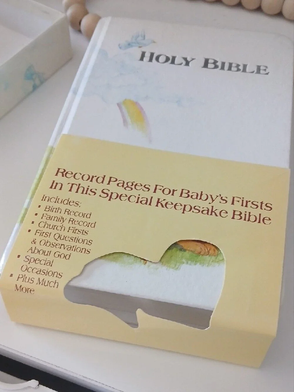 VINTAGE Baby's First Bible Set - Old & New Testament in King James Version - Picture 2 of 8